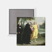 Szene aus dem Leben des Hl. Benedikt Magnet (Vorderseite/Rückseite)