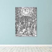 Szene aus der Apokalypse, Bewunderung der Leinwanddruck (Insitu (Holzboden))