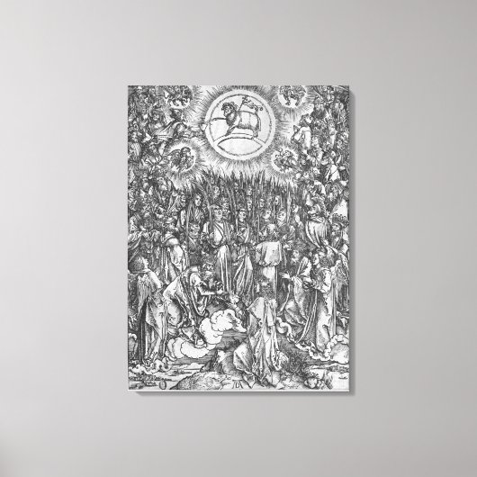 Szene aus der Apokalypse, Bewunderung der Leinwanddruck (Vorderseite)