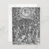 Szene aus der Apokalypse, Bewunderung der Postkarte (Vorne/Hinten)