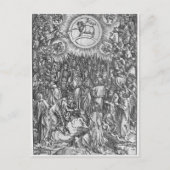 Szene aus der Apokalypse, Bewunderung der Postkarte (Vorderseite)