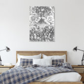 Szene aus der Apokalypse Leinwanddruck (Insitu (Schlafzimmer))
