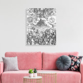 Szene aus der Apokalypse Leinwanddruck (Insitu (Wohnzimmer))