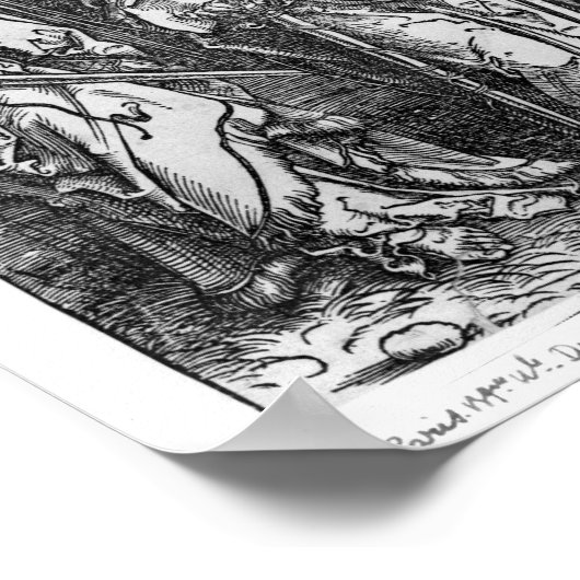 Szene aus der Apokalypse Poster (Ecke)