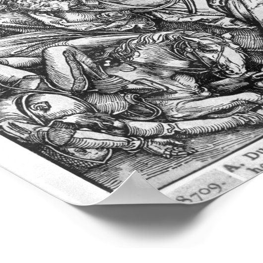 Szene aus der Apokalypse Poster (Ecke)