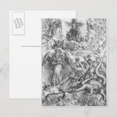 Szene aus der Apokalypse Postkarte (Vorne/Hinten)