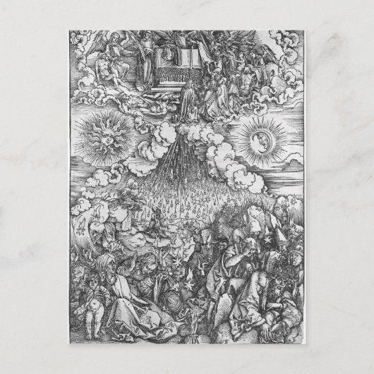 Szene aus der Apokalypse Postkarte (Vorderseite)