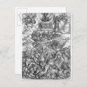 Szene aus der Apokalypse Postkarte (Vorne/Hinten)