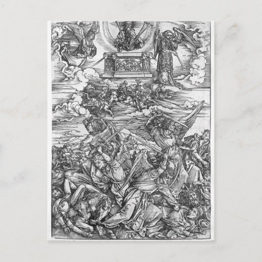 Szene aus der Apokalypse Postkarte (Vorderseite)