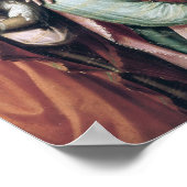 Szene aus der Commedia dell'Arte, c.1765 Poster (Ecke)