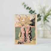 Szene aus einem Shosa-Akt Postkarte (Stehend Vorderseite)