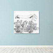 Szene aus Maximilians triumphaler Prozession Leinwanddruck (Insitu (Holzboden))