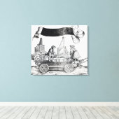 Szene aus Maximilians triumphaler Prozession Leinwanddruck (Insitu (Holzboden))