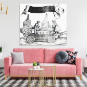 Szene aus Maximilians triumphaler Prozession Leinwanddruck (Insitu (Wohnzimmer))