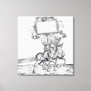 Szene aus Maximilians triumphaler Prozession Leinwanddruck