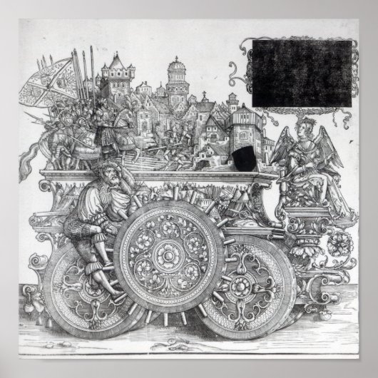 Szene aus Maximilians triumphaler Prozession Poster (Vorne)