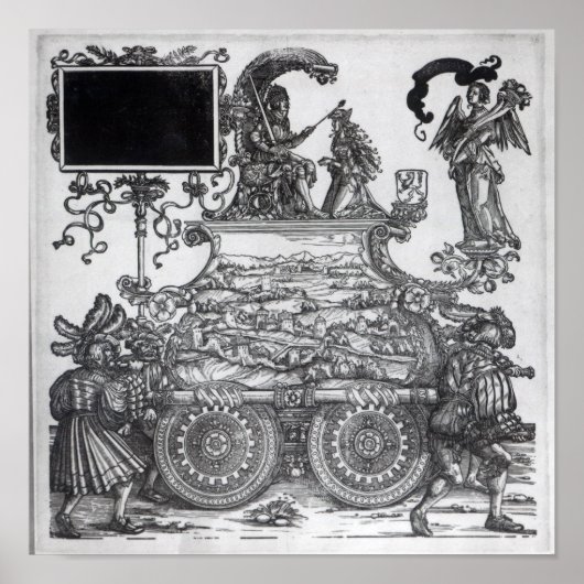Szene aus Maximilians triumphaler Prozession Poster (Vorne)