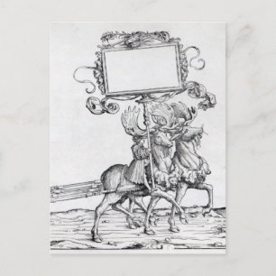 Szene aus Maximilians triumphaler Prozession Postkarte