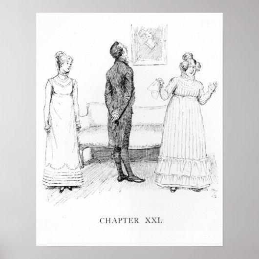 Szene aus "Stolz und Vorurteil" Poster (Vorne)