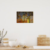 Szene aus Tahitian Life, 1896 Poster (Küche)