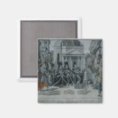 Szene aus "The Magic Flute" Magnet (Vorderseite/Rückseite)