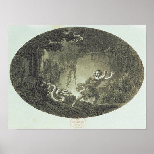 Szene aus "The Magic Flute" von Mozart Poster (Vorne)