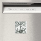 Szene aus "The Shepherd's Oracles" Magnet (In Situ (Geschirrspüler))