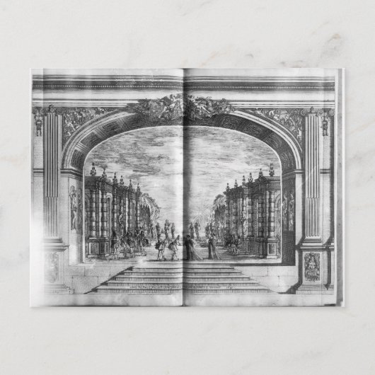 Szene aus "The Shepherd's Oracles" Postkarte (Vorderseite)