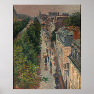 Szene de Rue a Paris Poster