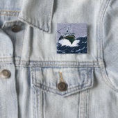 Szene der Fischerboote - Curry, Alaska Button (Beispiel)