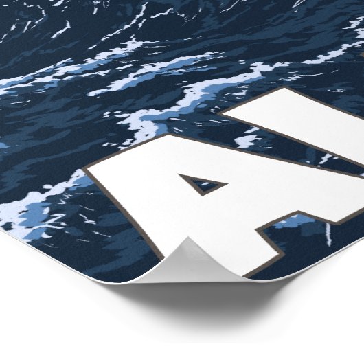 Szene der Fischerboote - Sitka, Alaska Poster (Ecke)