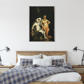 Szene der Hölle: Detail mit Hades und Persephone Leinwanddruck (Insitu (Schlafzimmer))