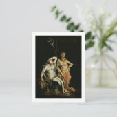 Szene der Hölle: Detail mit Hades und Persephone Postkarte (Stehend Vorderseite)