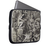 Szene der Hölle, Illustration dem Teil 3 Cha von Laptopschutzhülle (Vorne Rechts)