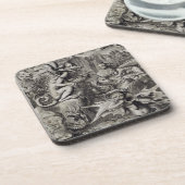 Szene der Hölle, Illustration dem Teil 3 Cha von Untersetzer (Linke Seite)