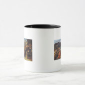 Szene der Konfrontation Tasse (Zentrum)