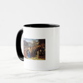 Szene der Konfrontation Tasse (Vorderseite Links)