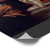 Szene der maurischen Harem-Dame im Bad Poster (Ecke)