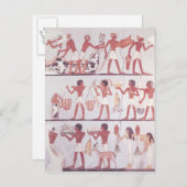 Szene der Metzger und Diener, die Postkarte (Vorne/Hinten)