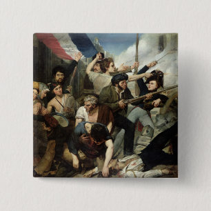 Szene der Revolution 1830 Button