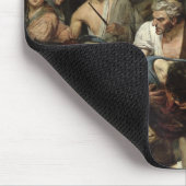 Szene der Revolution 1830 Mousepad (Ecke)