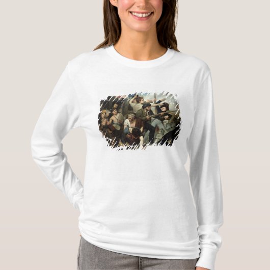 Szene der Revolution 1830 T-Shirt (Vorderseite)