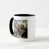 Szene der Revolution 1830 Tasse (Vorderseite Links)