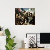 Szene der Revolution von 1830 Poster (Heimbüro)
