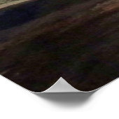 Szene der Universität Michigan Lawquad um die 90er Poster (Ecke)