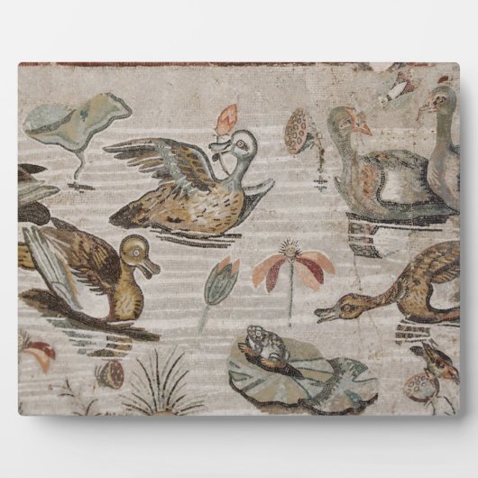 Szene der Wasservögel auf dem Nil, Haus von Faun Fotoplatte (Vorderseite)