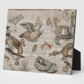 Szene der Wasservögel auf dem Nil, Haus von Faun Fotoplatte (Seite)