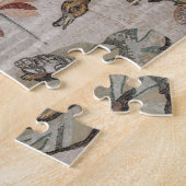 Szene der Wasservögel auf dem Nil, Haus von Faun Puzzle (Seite)