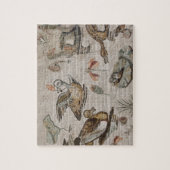 Szene der Wasservögel auf dem Nil, Haus von Faun Puzzle (Vertikal)