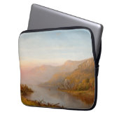 Szene des Berges River (Herbst des Hudson) Laptopschutzhülle (Vorderseite Links)